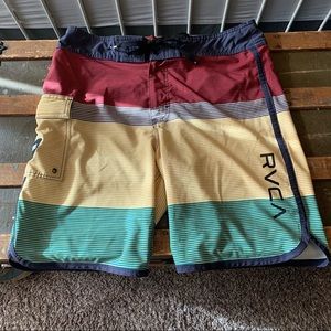 RVCA | Rasta shorts